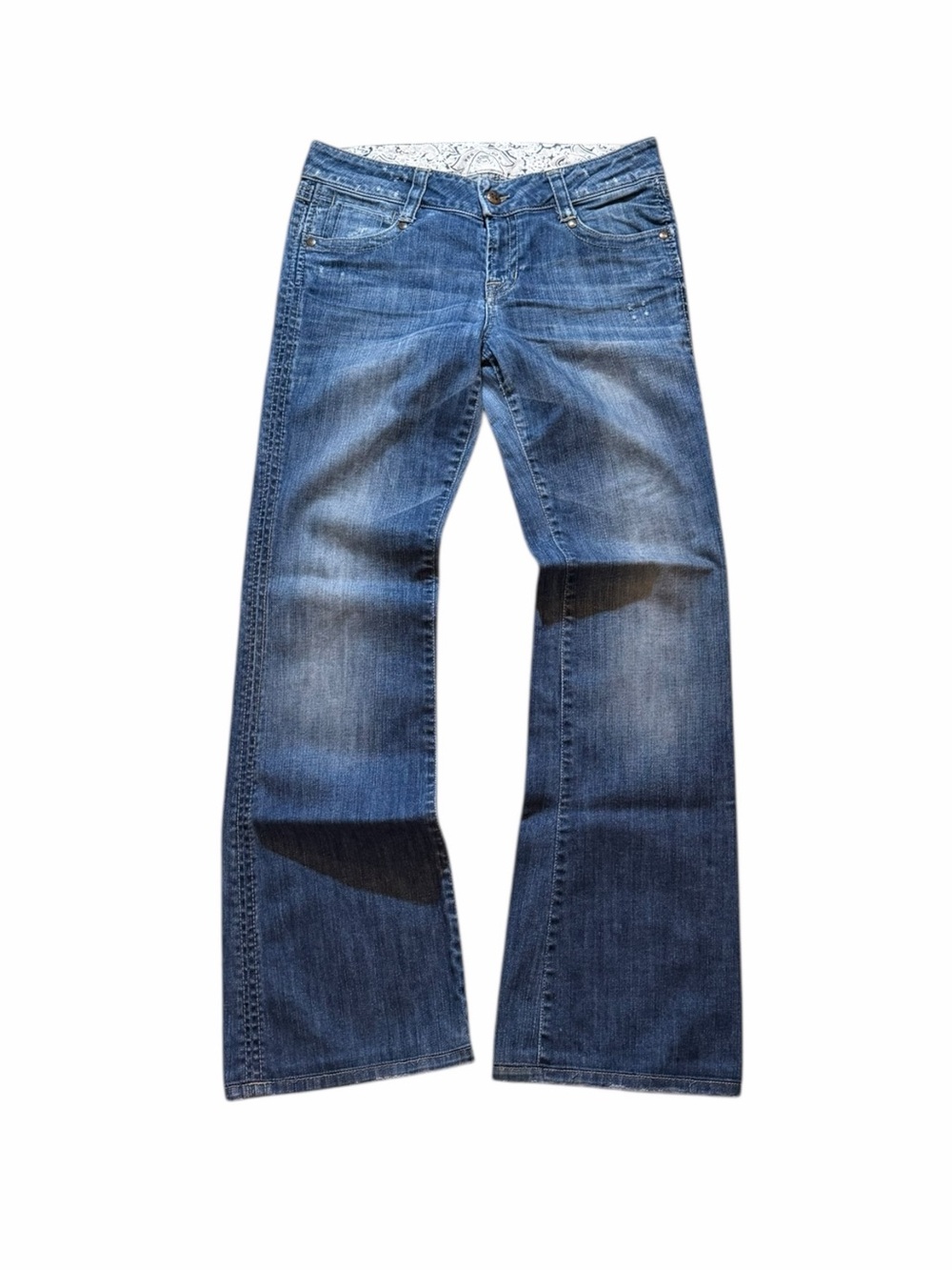Tag+ Stone Washed Bootcut Jeans